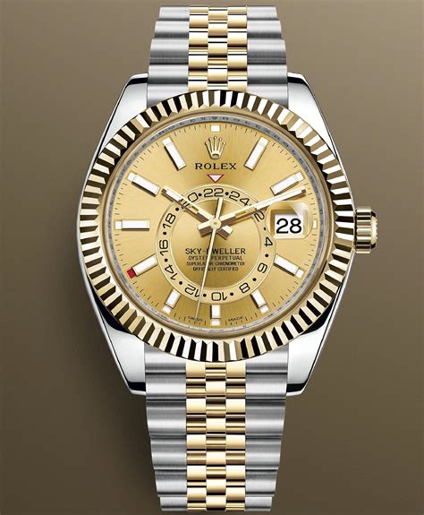 rolex gold sky dweller|rolex sky dweller gold 2021.